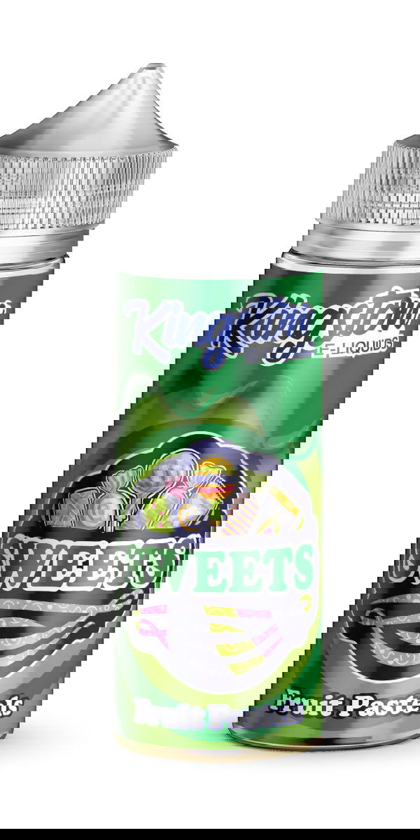 Fruit Pastels 100ml Shortfill E-Liquid by Kingston Sweets - Shop Vapour