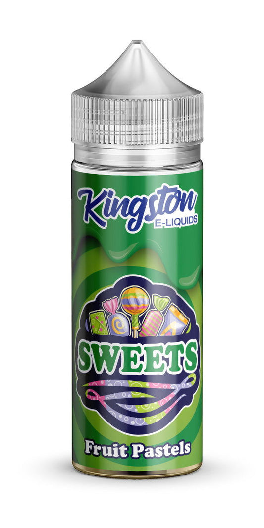 Fruit Pastels 100ml Shortfill E-Liquid by Kingston Sweets - Shop Vapour