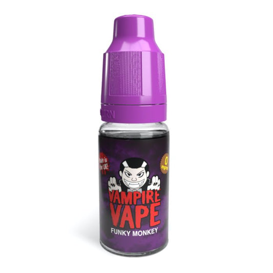 Funky Monkey 10ml E-Liquid by Vampire Vape - Shop Vapour