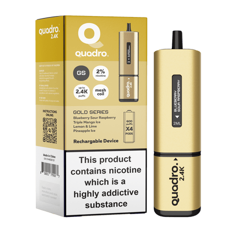 Quadro 2.4K Pod Vape Kit 2400 Puffs