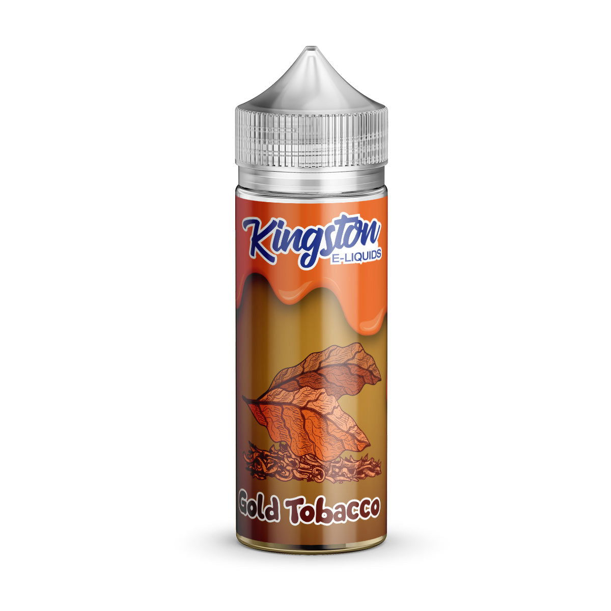 Gold Tobacco 100ml Shortfill E-Liquid by Kingston Tobacco - Shop Vapour