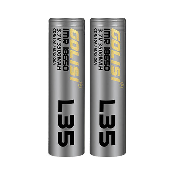 Golisi L35 3500mAh 18650 Battery - Shop Vapour