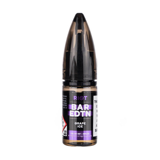 Grape Ice Nic Salt E-Liquid by Riot Bar Edition - Shop Vapour