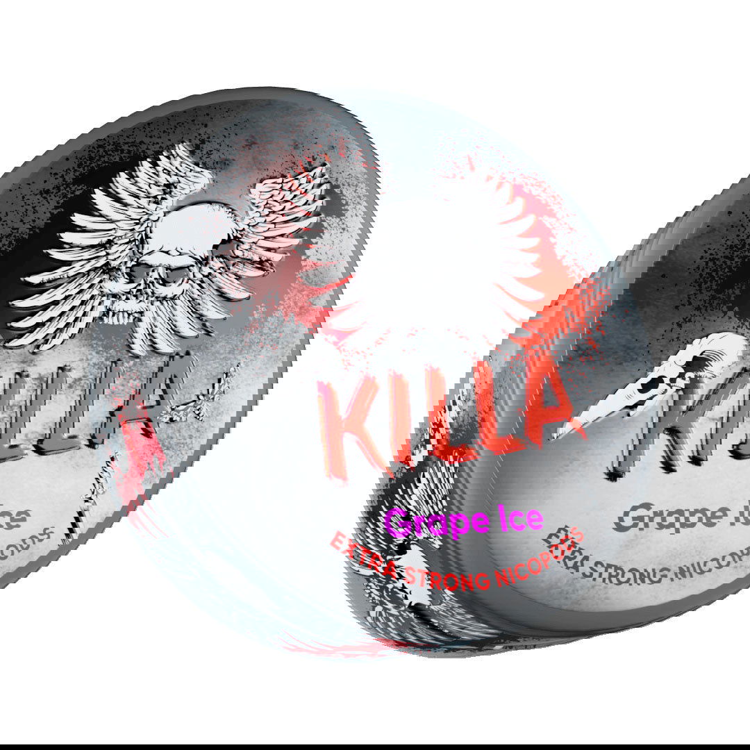 Grape Ice Nicotine Pouches by Killa - Shop Vapour