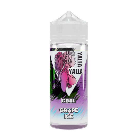 Grape Ice Shortfill E-Liquid by Yalla Yalla Cool - Shop Vapour
