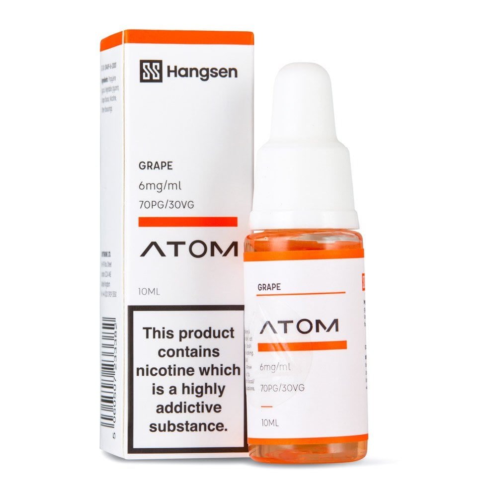 Grape Nic Salt E-Liquid by Hangsen Atom - Shop Vapour