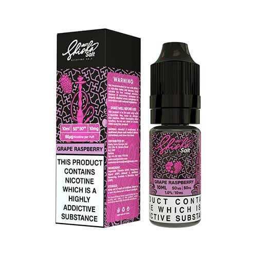 Grape Raspberry Nic Salt E-Liquid by Nasty Shisha Salt - Shop Vapour
