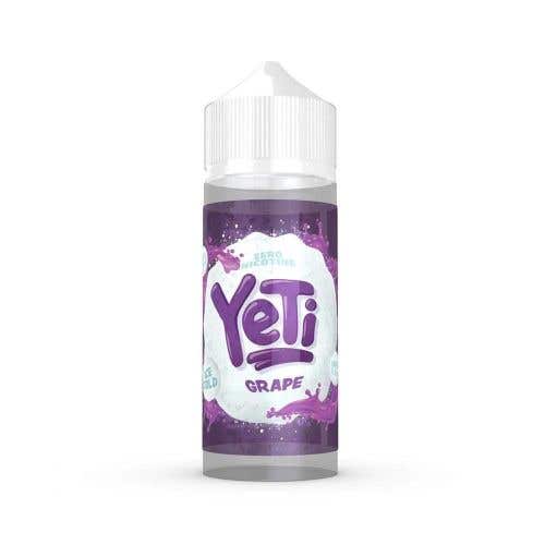Grape Shortfill E-Liquid by YeTi Ice 100ml - Shop Vapour