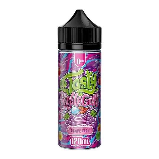 Grape Tape 100ml Shortfill E-Liquid by Tasty Bubblegum - Shop Vapour