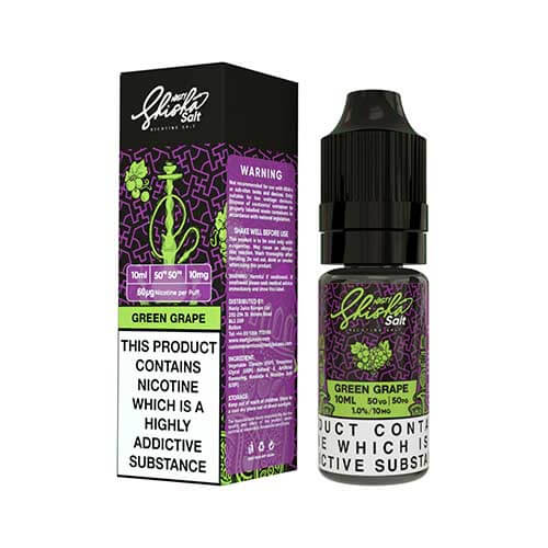 Green Grape Nic Salt E-Liquid by Nasty Shisha Salt - Shop Vapour