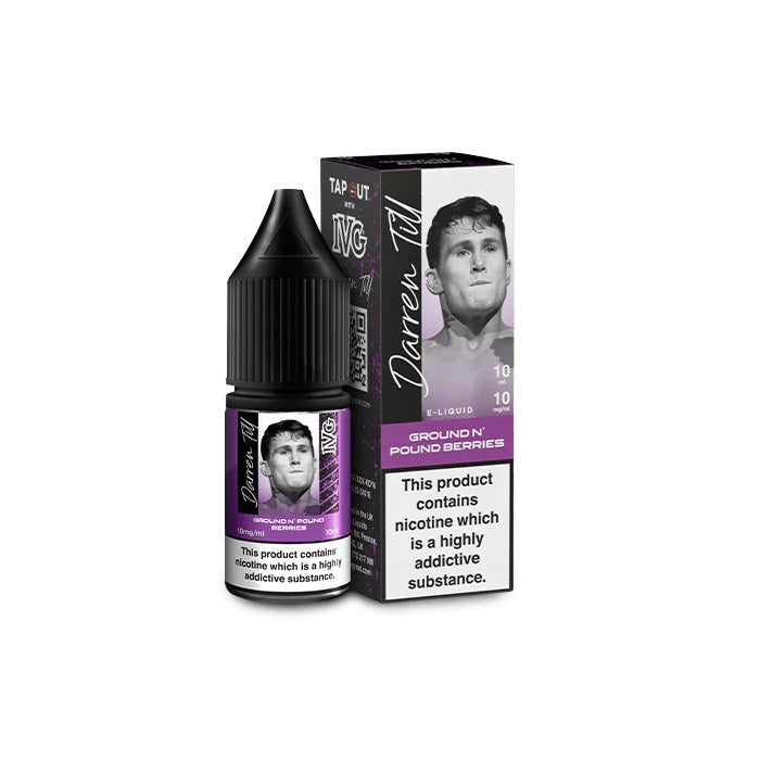 Ground 'N Pound Berries Nic Salt E-Liquid by IVG Darren Till - Shop Vapour