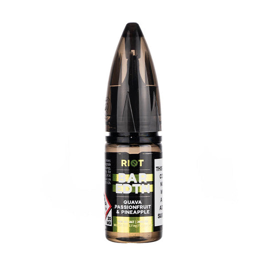 Guava Passionfruit Pineapple Nic Salt E-Liquid by Riot Bar Edition - Shop Vapour