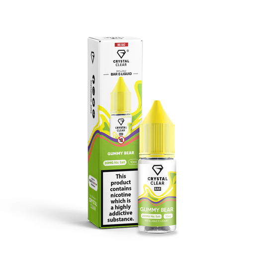 Gummy Bear Bar Salts Nic Salt by Crystal Clear - Shop Vapour