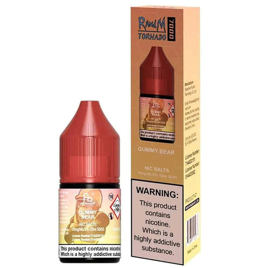 Gummy Bear Nic Salt E-Liquid by RandM 7000 - Shop Vapour