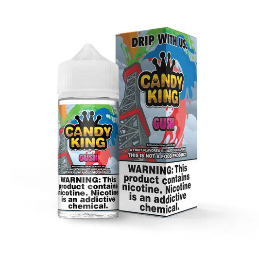 Gush 100ml Shortfill E-Liquid by Candy King - Shop Vapour
