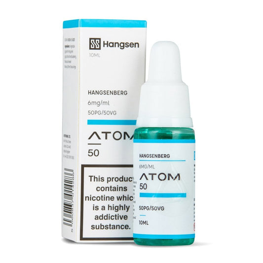 Hangsenberg Nic Salt E-Liquid by Hangsen Atom 50/50 - Shop Vapour