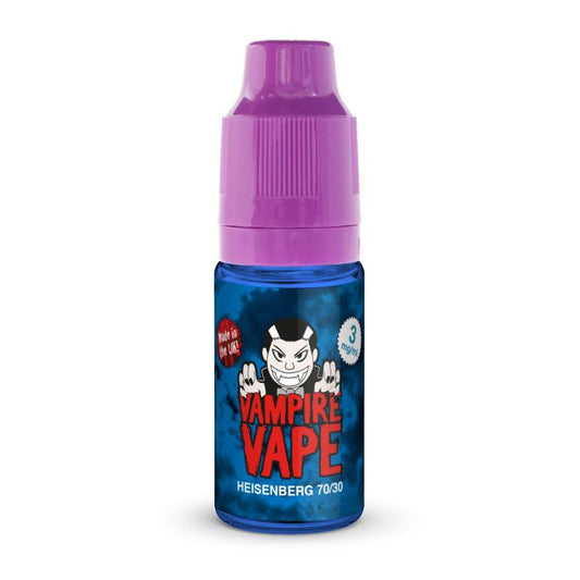 Heisenberg 70/30 10ml E-Liquid by Vampire Vape - Shop Vapour