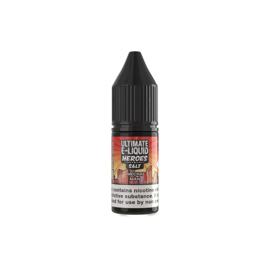Heroes Mecha Man Nic Salt E-liquid by Ultimate Juice - Shop Vapour