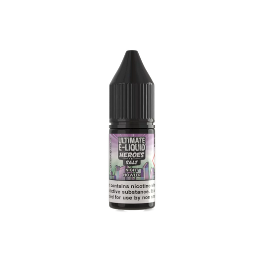 Heroes Night Howler Nic Salt E-liquid by Ultimate Juice - Shop Vapour