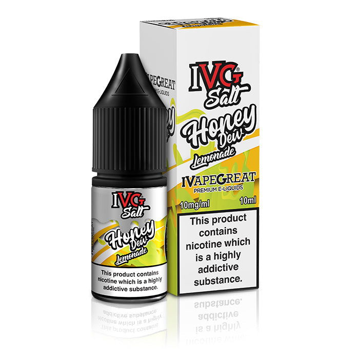 Honey Dew Lemonade Nic Salt E-Liquid by IVG Salts - Shop Vapour