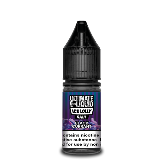 Ice Lolly Blackcurrant Nic Salt E-liquid by Ultimate Juice - Shop Vapour