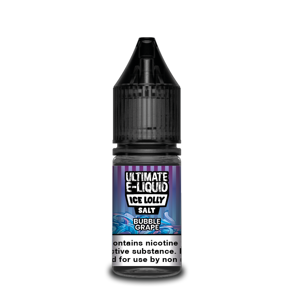 Ice Lolly Bubble Grape Nic Salt E-liquid by Ultimate Juice - Shop Vapour