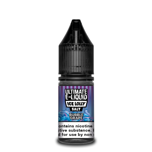 Ice Lolly Bubble Grape Nic Salt E-liquid by Ultimate Juice - Shop Vapour