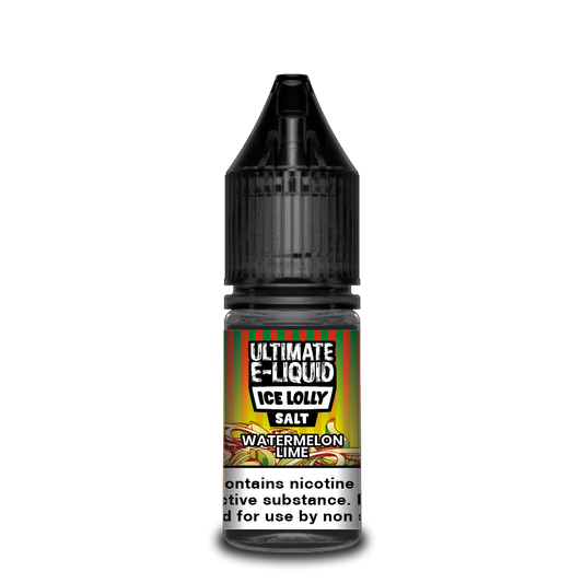 Ice Lolly Watermelon Lime Nic Salt E-liquid by Ultimate Juice - Shop Vapour