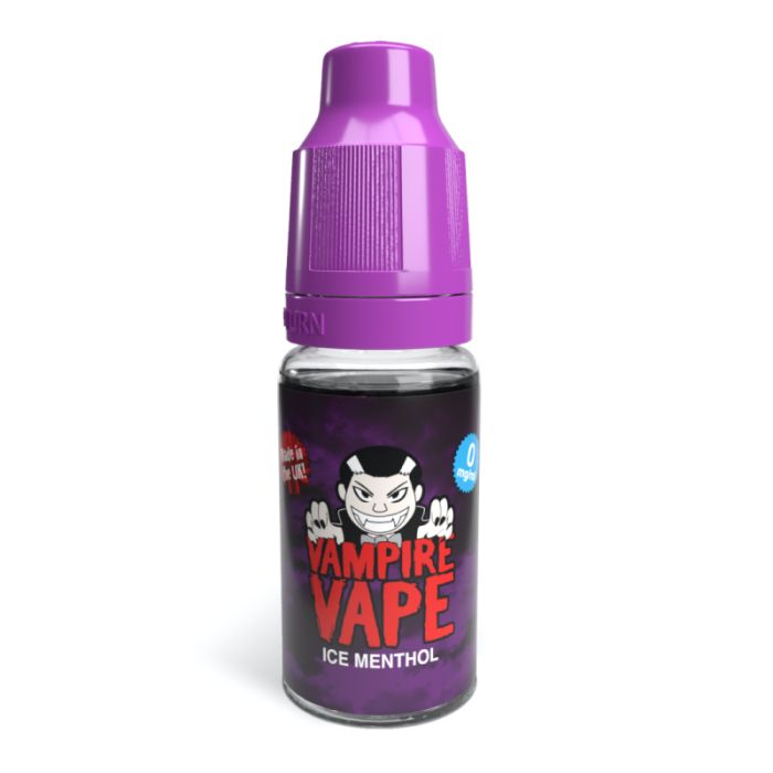 Ice Menthol 10ml E-Liquid by Vampire Vape - Shop Vapour