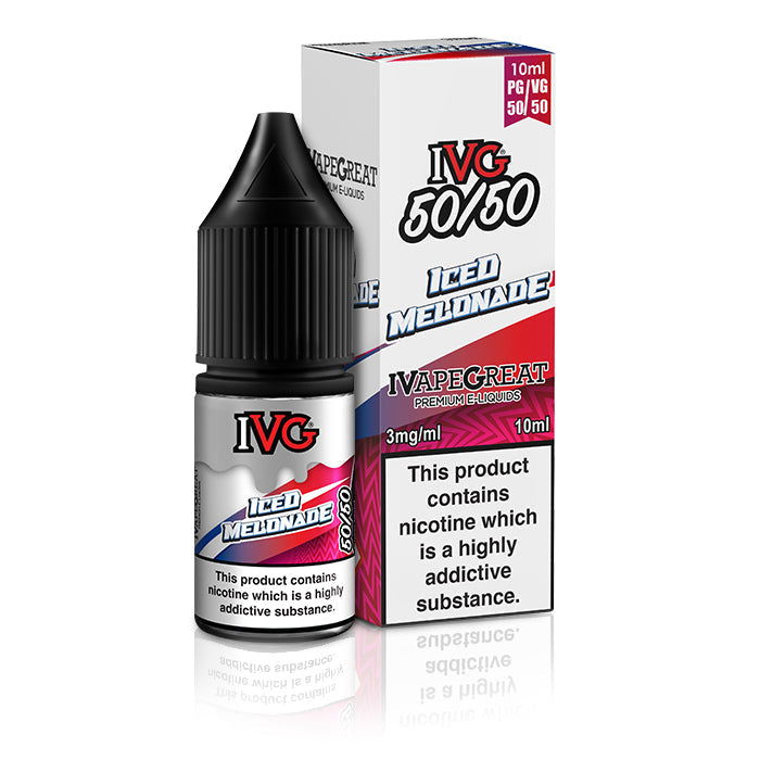 Iced Melonade 10ml E-Liquid by IVG 50/50 - Shop Vapour
