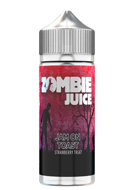 Jam On Toast 100ml Shortfill E-Liquid by Zombie Juice - Shop Vapour