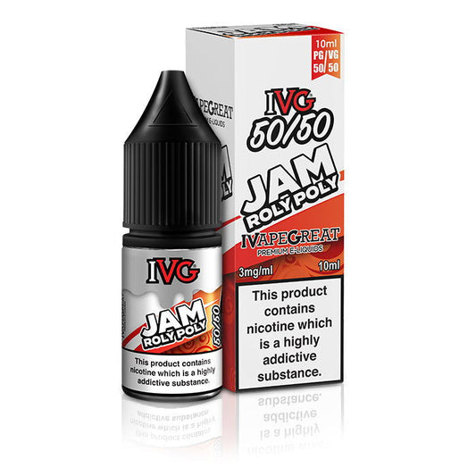 Jam Roly Poly 10ml E-Liquid by IVG 50/50 - Shop Vapour