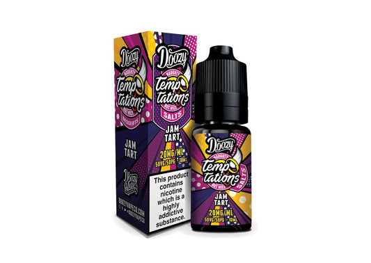 Jam Tart Nic Salt E-Liquid by Doozy Temptations - Shop Vapour