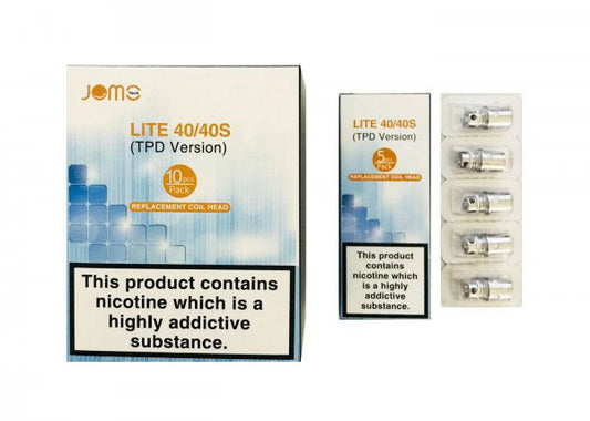 Jomo Tech Lite 40S/40S Replacement Coils - Shop Vapour