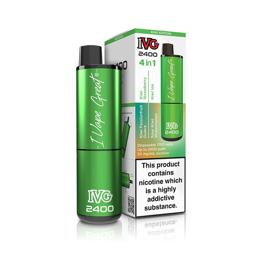 Kiwi Edition IVG 2400 Disposable Vape - Shop Vapour