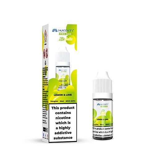 Lemon & Lime Nic Salt E-Liquid by Hayati Pro Max - Shop Vapour