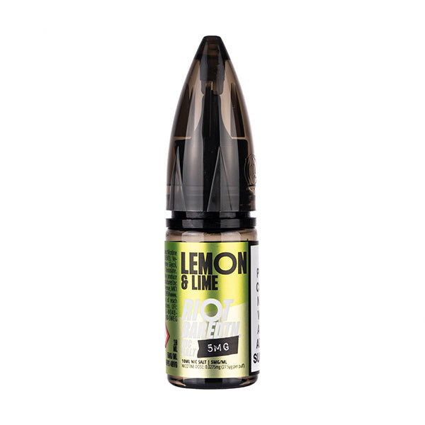 Lemon & Lime Nic Salt E-Liquid by Riot Bar Edition - Shop Vapour