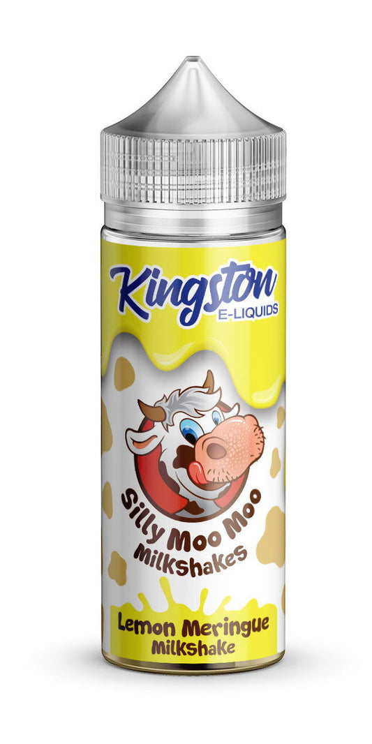 Lemon Meringue 100ml Shortfill E-Liquid by Kingston Silly Moo Moo - Shop Vapour