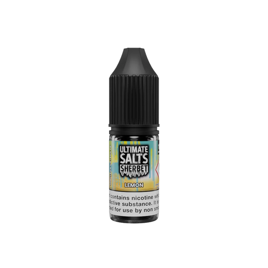 Lemon Nic Salt E-Liquid by Ultimate Sherbet - Shop Vapour