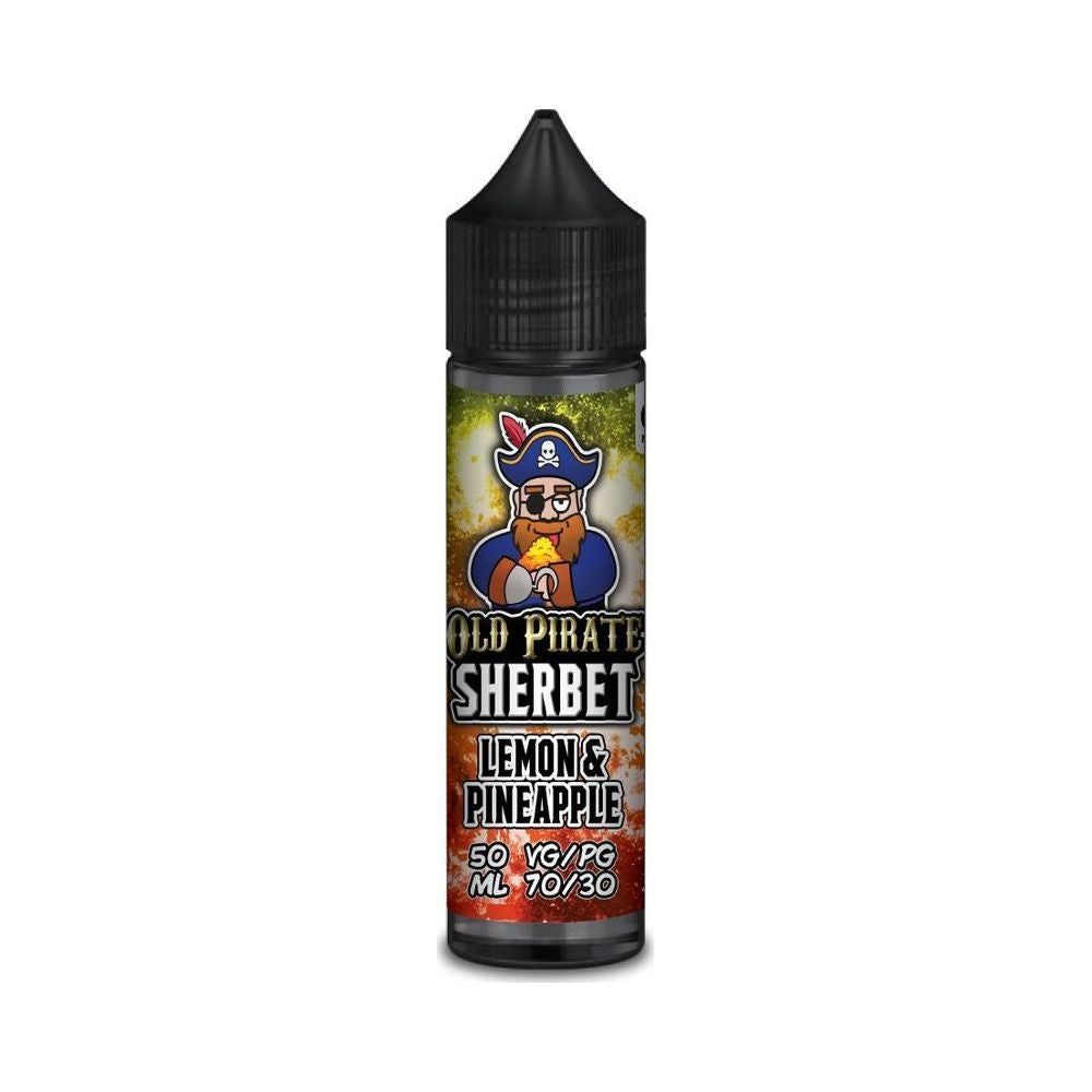 Lemon & Pineapple 50ml Shortfill E-Liquid by Old Pirate Sherbet - Shop Vapour