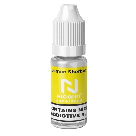 Lemon Sherbet 10ml 50/50 E-Liquid by Nicohit - Shop Vapour