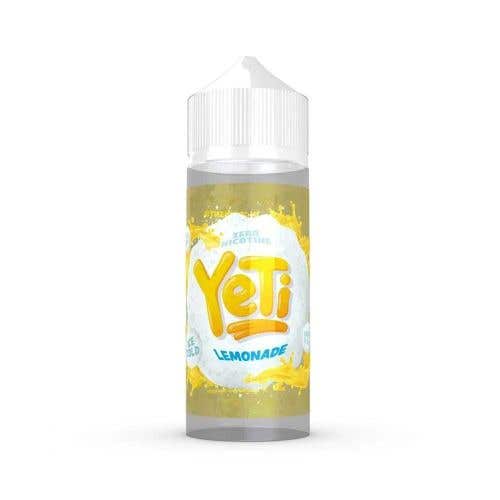 Lemonade Shortfill E-Liquid by YeTi Ice 100ml - Shop Vapour
