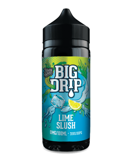 Lime Slush E-Liquid 100ml Shortfill E-Liquid by Big Drip - Shop Vapour
