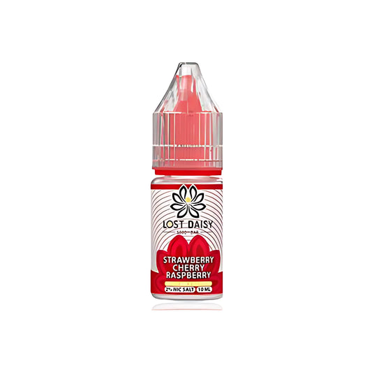 Strawberry Cherry Raspberry Nic Salt E-Liquid by Lost Daisy