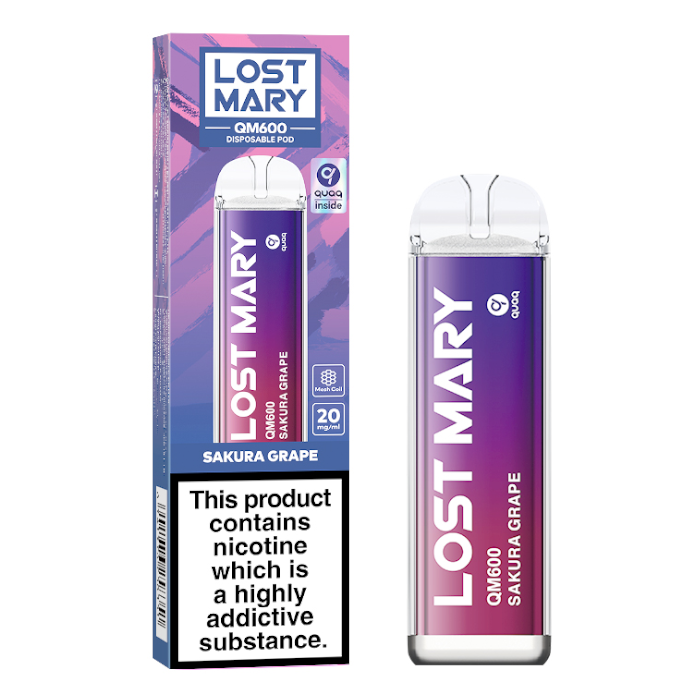 Lost Mary QM600 Disposable Vape Kit - Shop Vapour