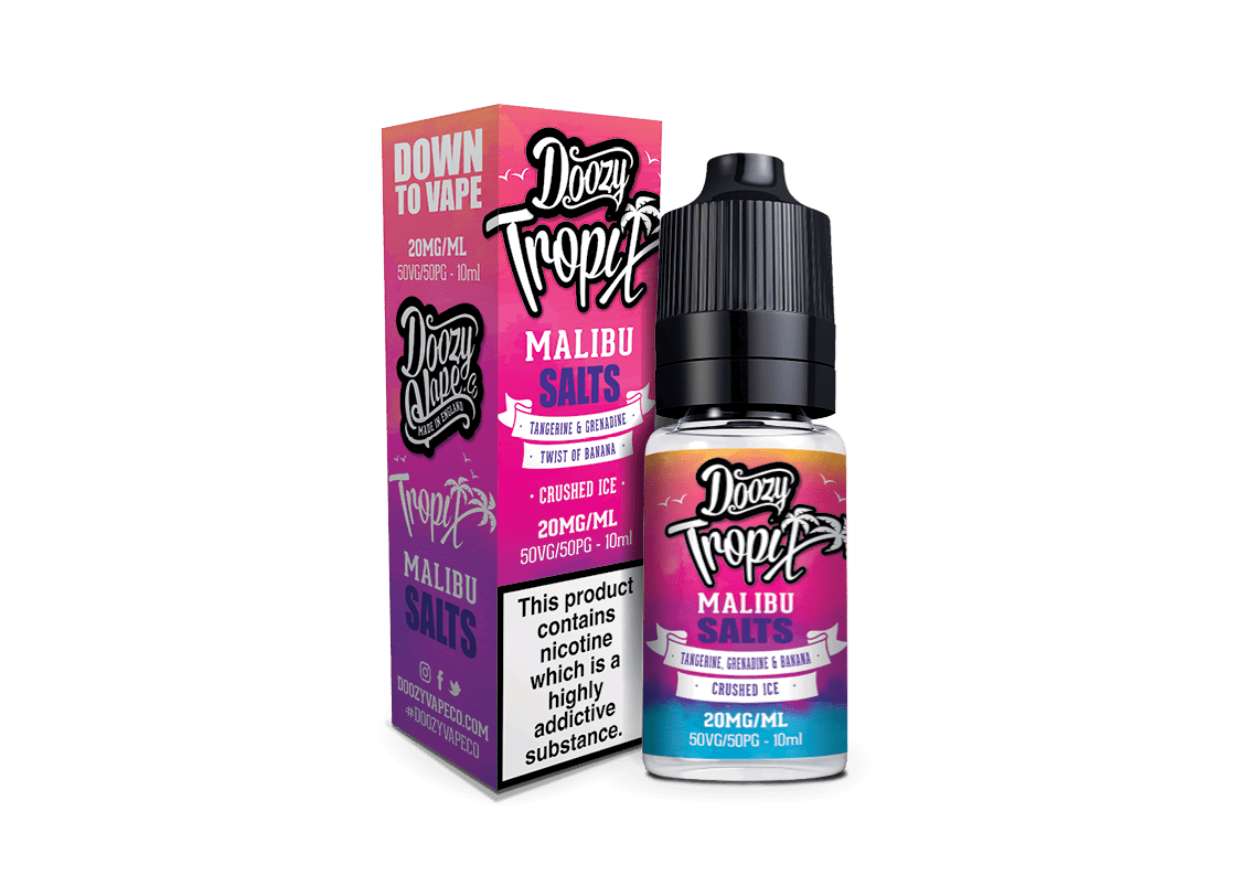 Malibu Nic Salt E-Liquid by Doozy Tropix - Shop Vapour
