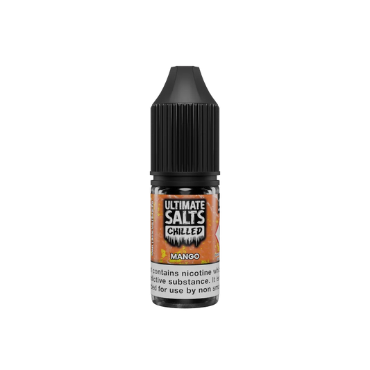 Mango 10ml Nic Salt E-Liquid by Ultimate Salt Chilled - Shop Vapour