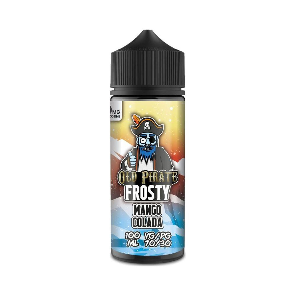 Mango Colada 100ml Shortfill E-Liquid by Old Pirate Frosty - Shop Vapour