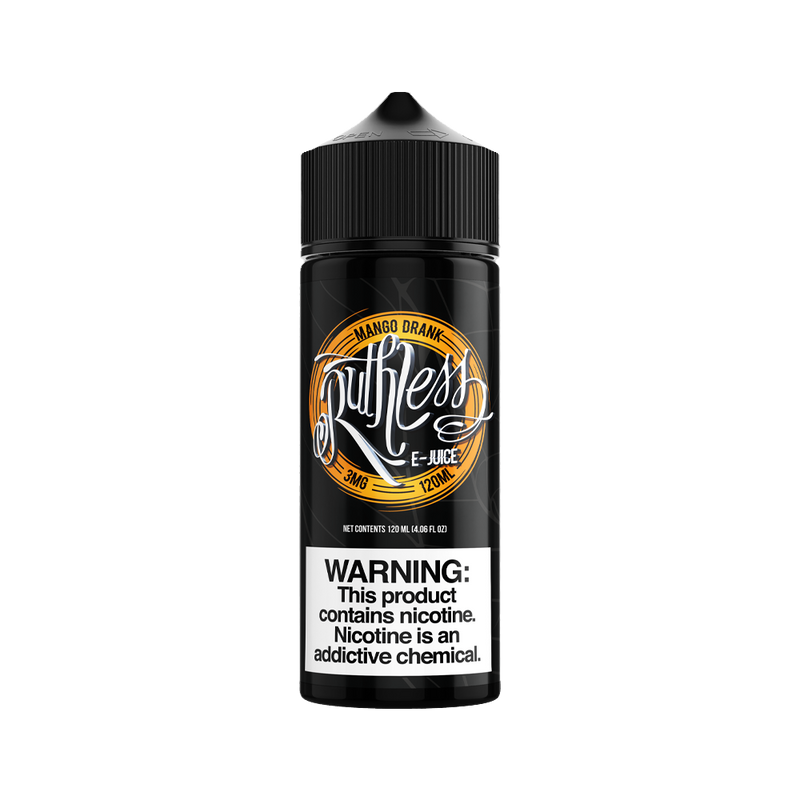 Mango Drank 100ml Shortfill E-Liquid by Ruthless - Shop Vapour