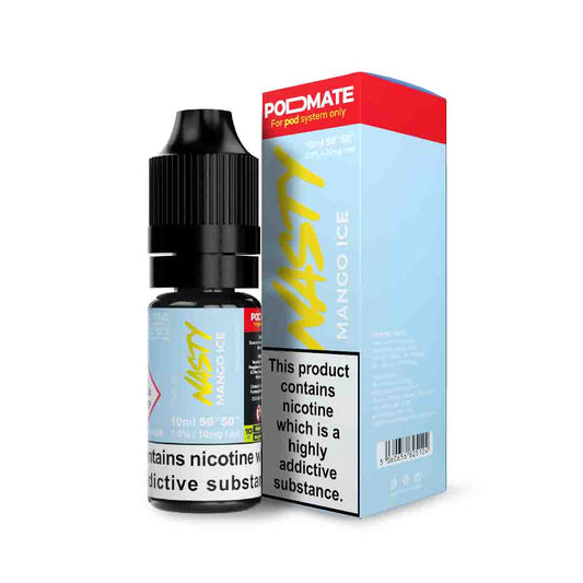 Mango Ice Nic Salt E-Liquid by Nasty Salt - Shop Vapour